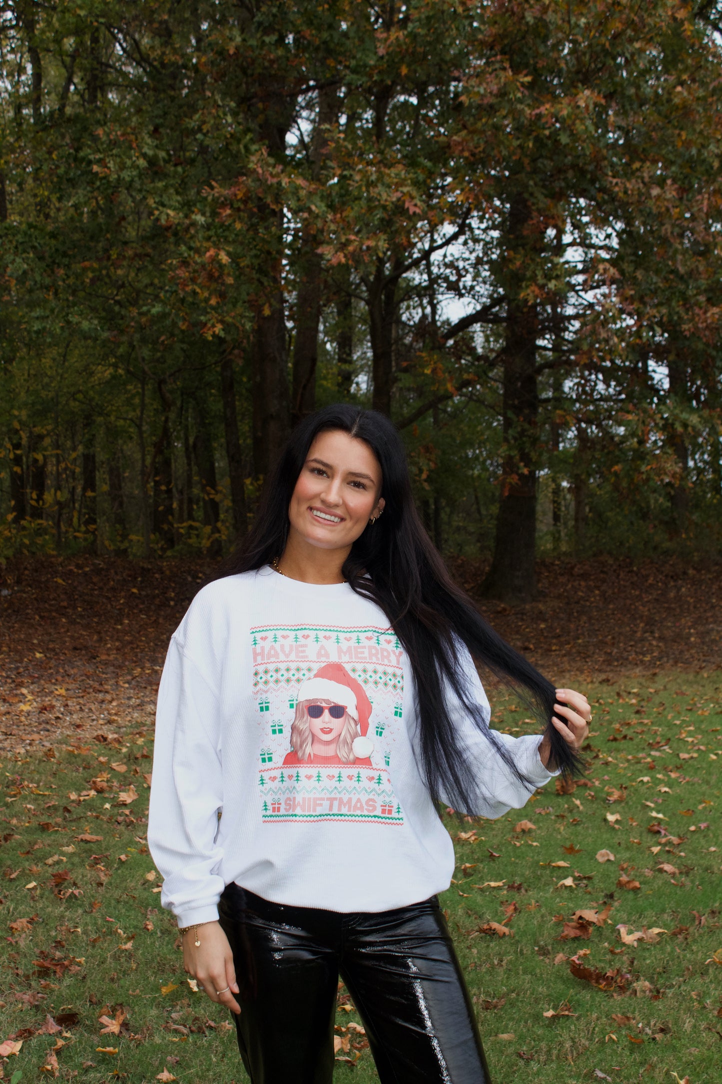 Have a Merry Swiftmas Cord Sweatshirt