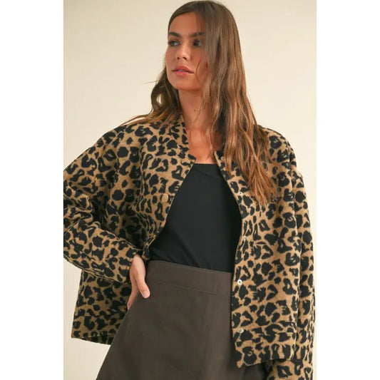 Leopard Lightweight Jacket