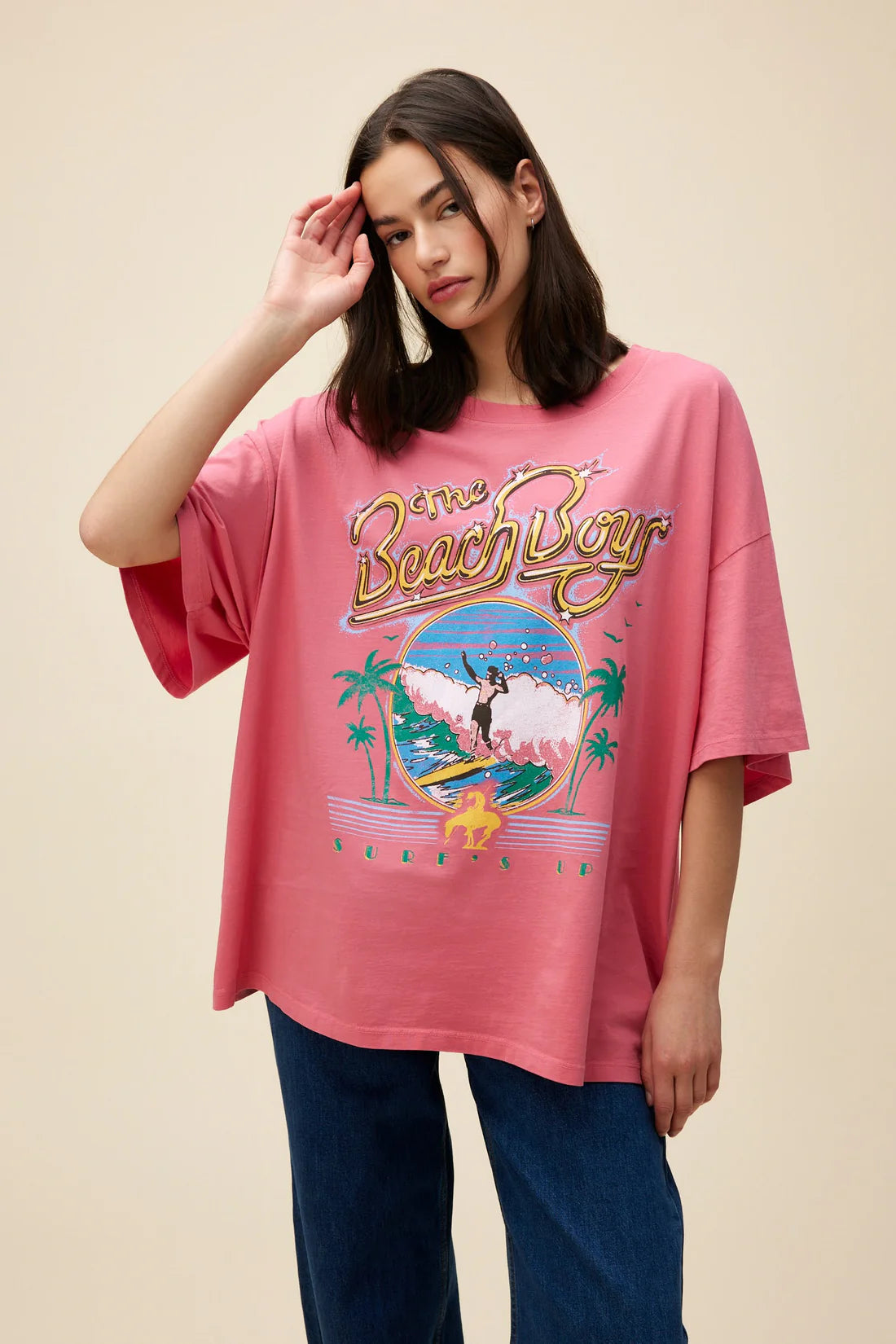 THE BEACH BOYS SURFS UP OS TEE