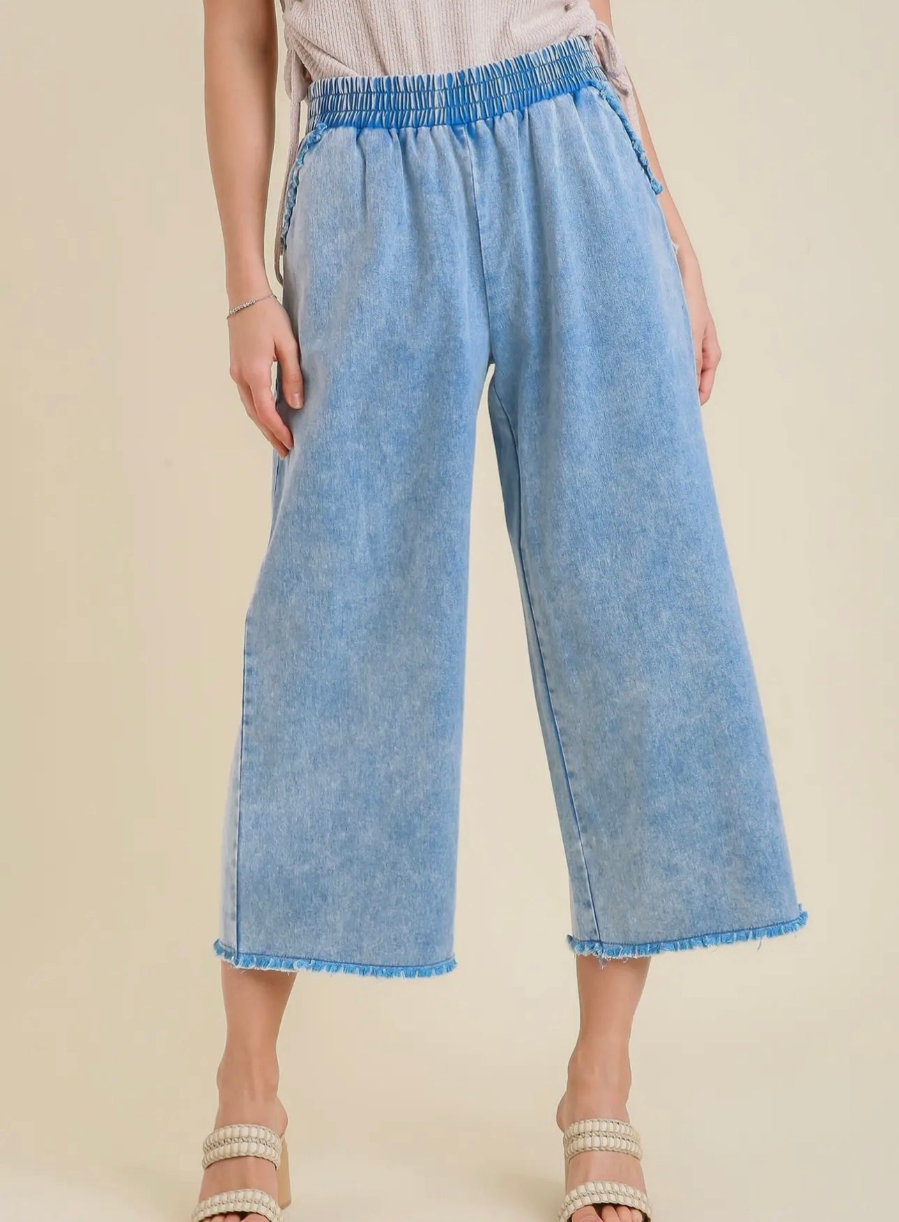 Denim Mineral Washed Pant