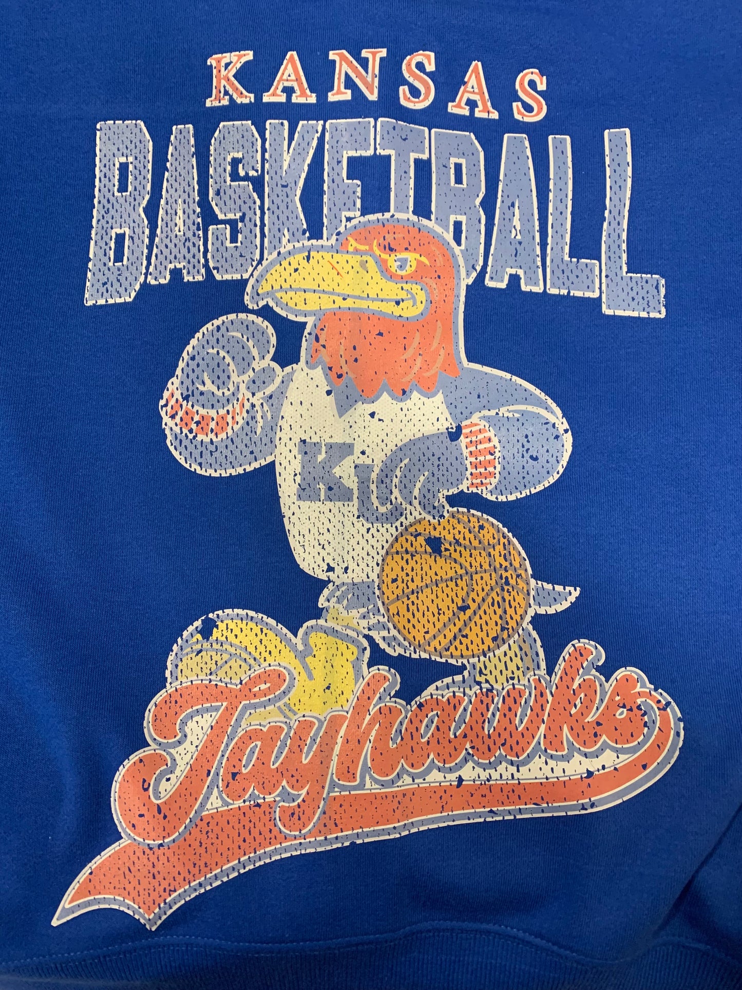 Jayhawks Basketball Sweatshirt