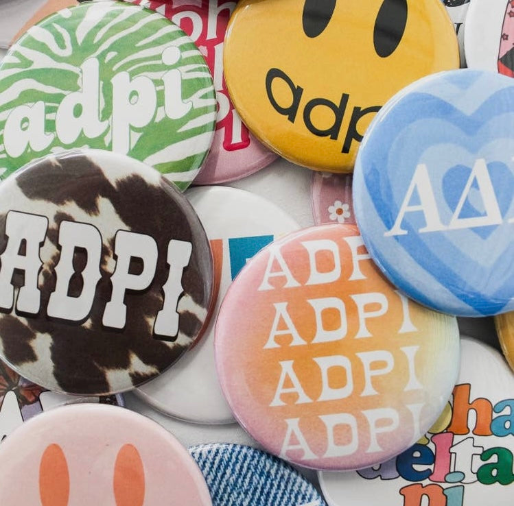 Assorted Sorority Buttons