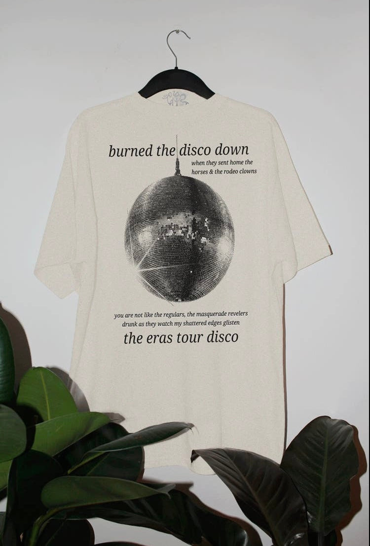 Eras Tour Disco Oversized Tshirt