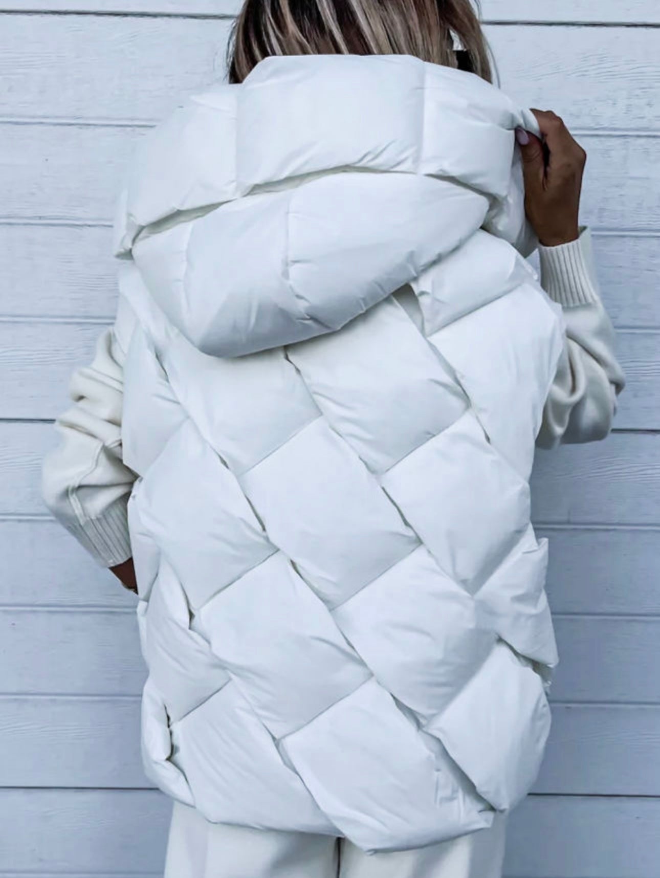 Quilted Hooded Vest