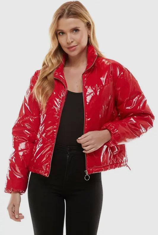 Red Puffer Jacket