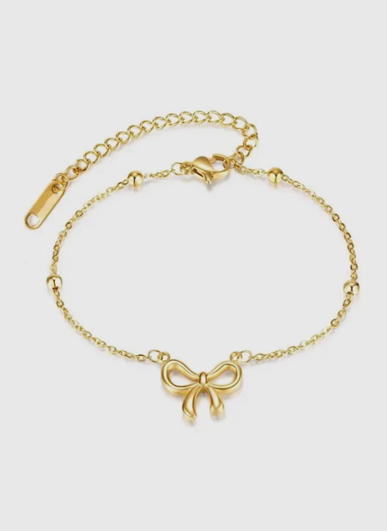 Gold Bow Bracelet