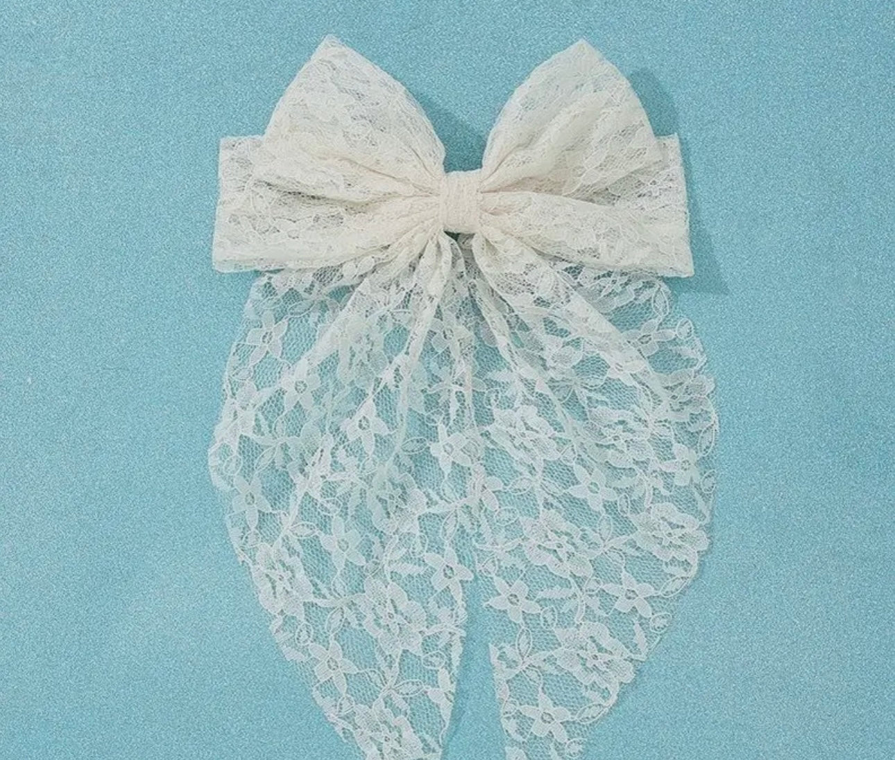 Lace Hair Bow