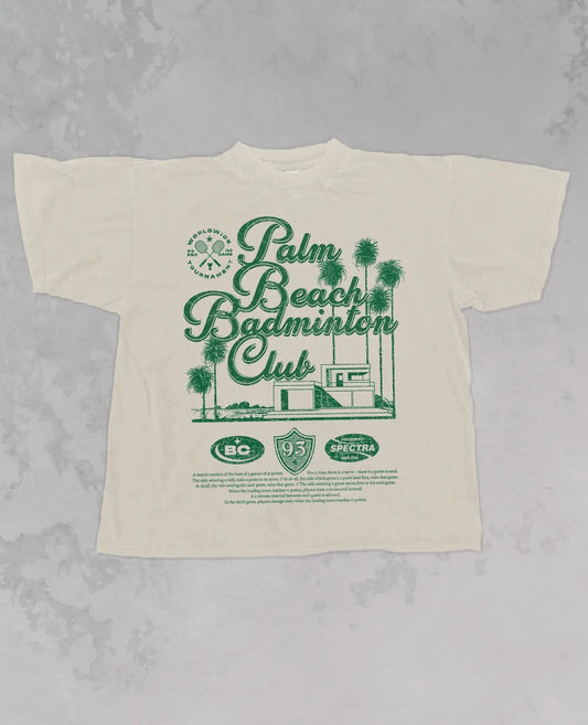 Palm Beach Badminton Club Tee