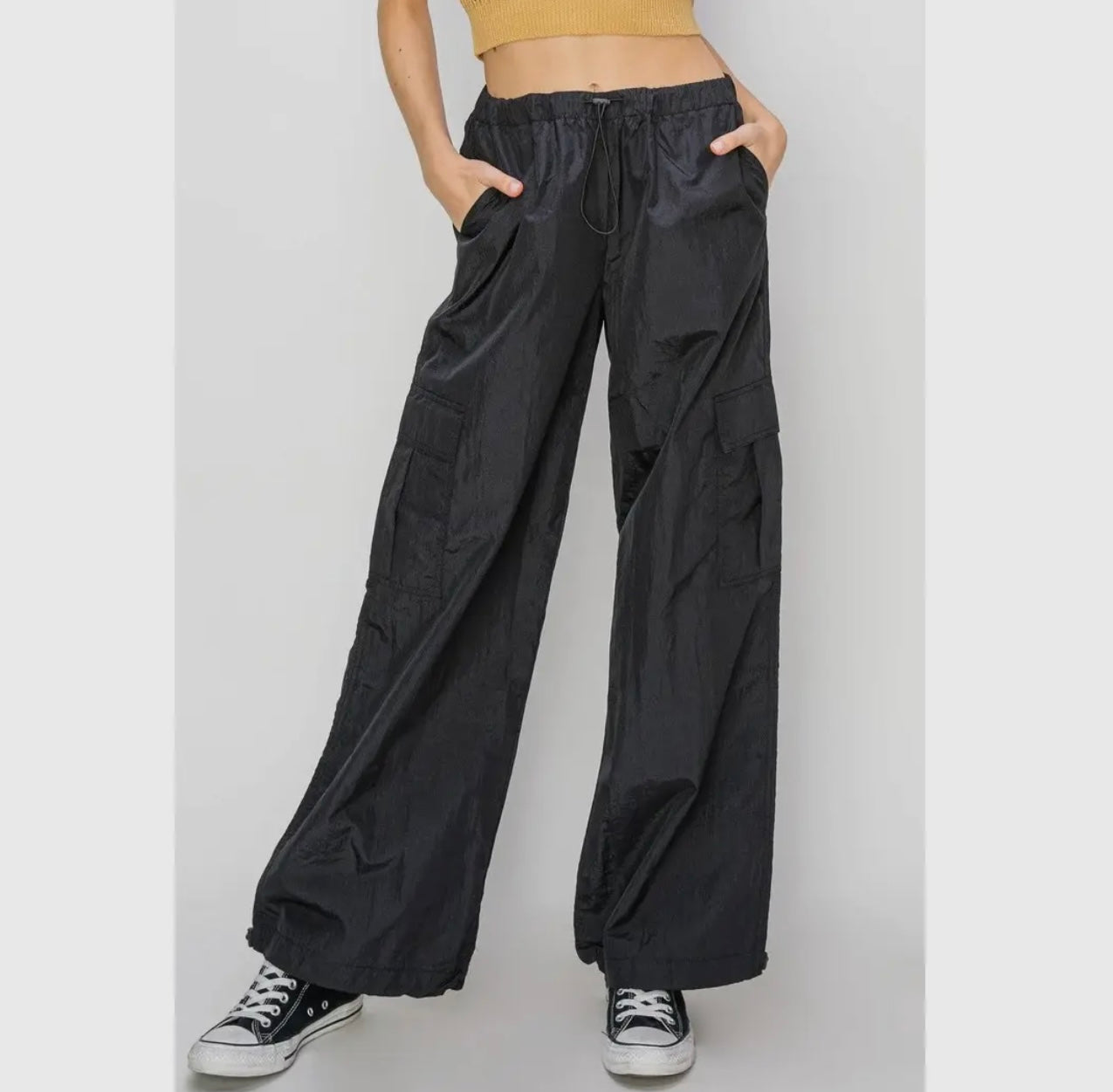 Low Rise Parachute Pants