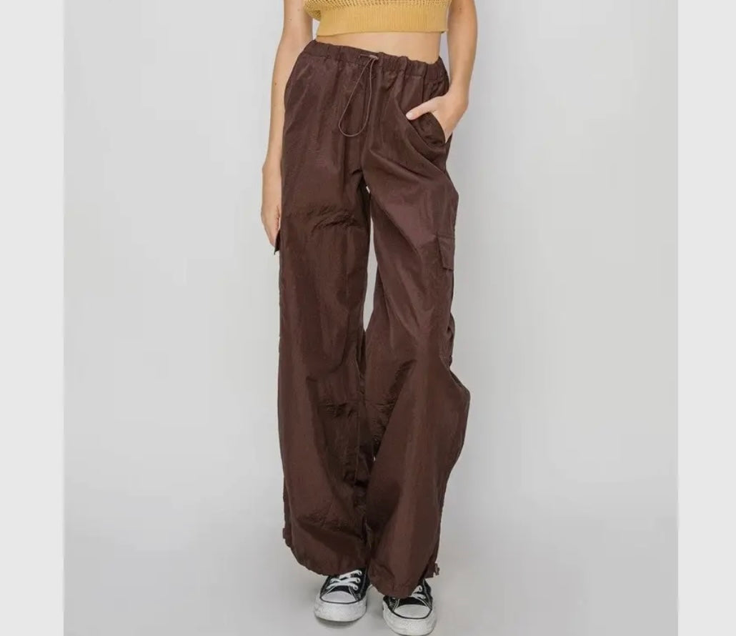 Low Rise Parachute Pants