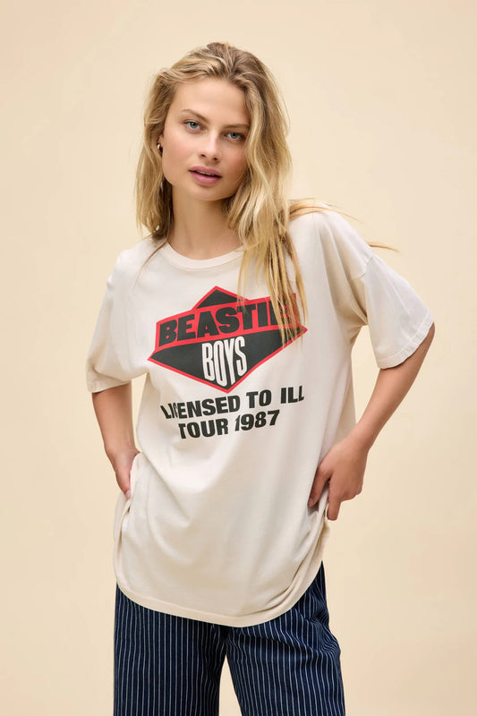 Beastie Boys Licensed To Ill Tour 1987 Merch Tee