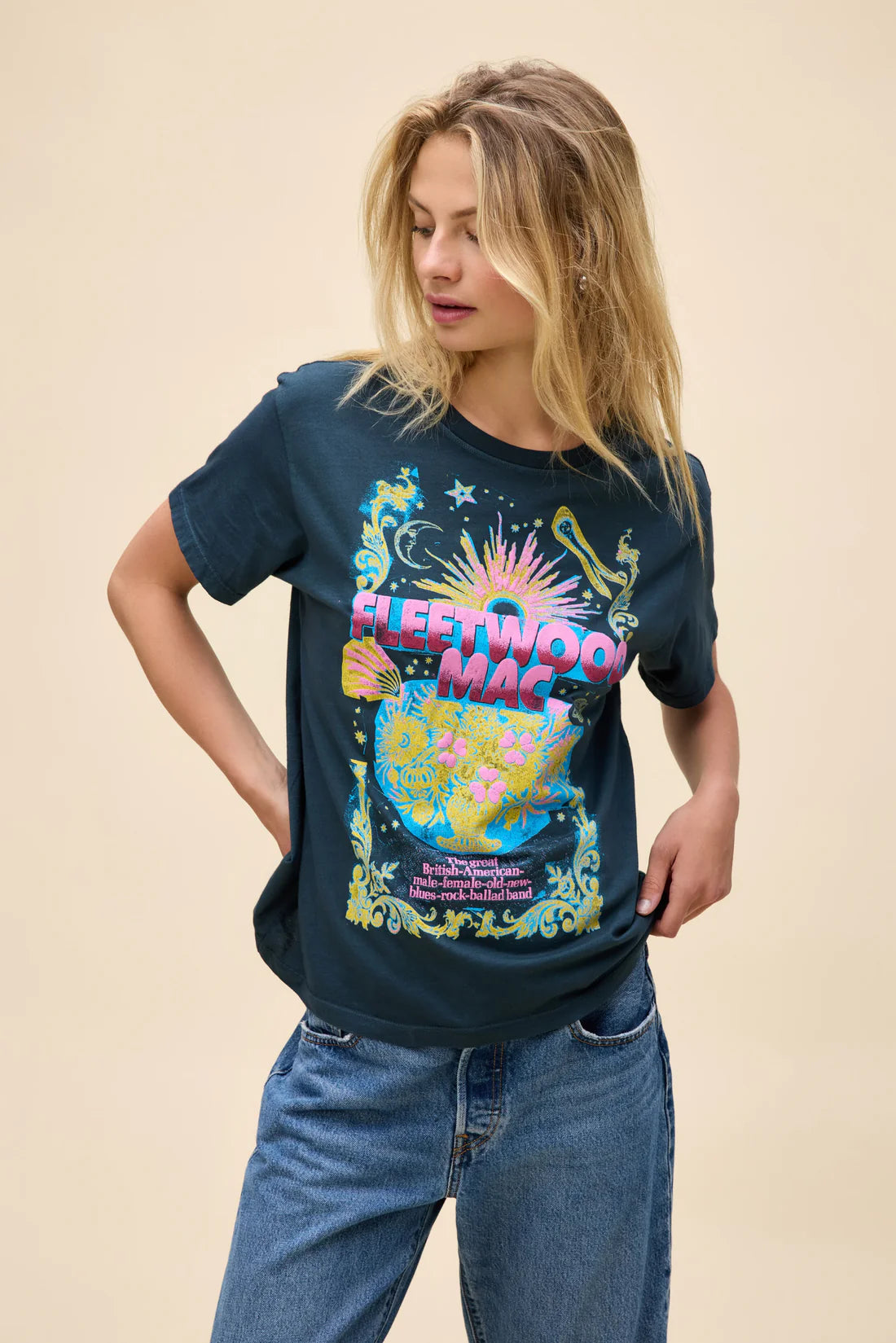 Fleetwood Mac Celestial Bouquet Tee