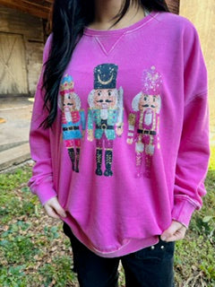 Nutcracker Pink Soft Pullover