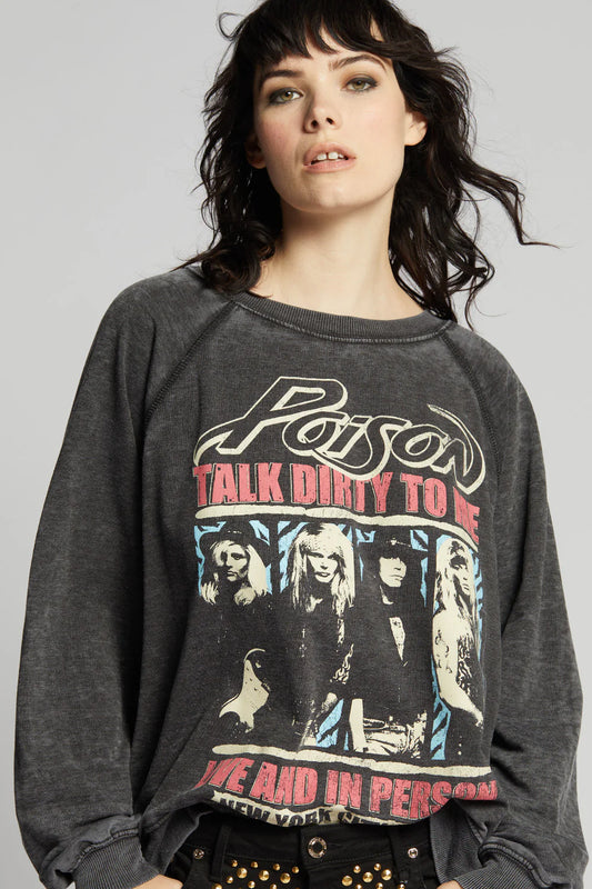 Poison Live in New York 1987 Sweatshirt