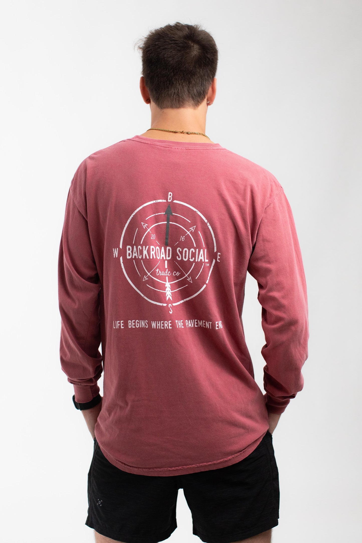 Pocket Logo Long Sleeve Tee (Multiple Colors)