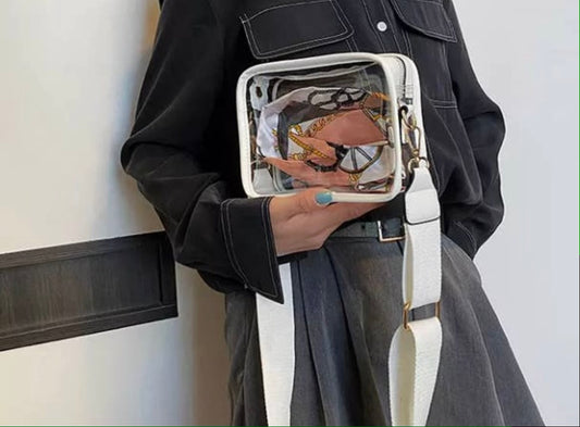 clear bum bag